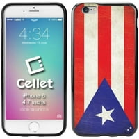 Torbica za Portorikansku Vintage zastavu za 16