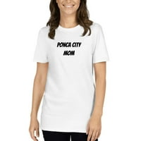 Ponca City City Mom mama kratkih rukava pamučna majica prema nedefiniranim darovima