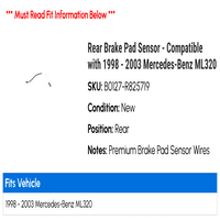 Senzor stražnje kočnice - kompatibilan s - Mercedes -Benz ML 2002