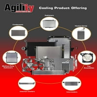 Agility auto dijelovi sklop ventilatora za hlađenje motora za Honda specifične za modele odgovara odabiru: 2013-