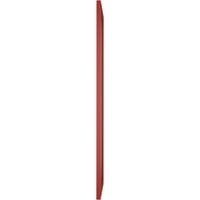 PVC rolete od 12 14 44 PVC-a s jednom pločom i Ševronom u modernom stilu s fiksnim nosačem, vatreno crvene boje