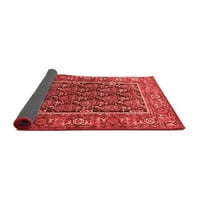Tradicionalne prostirke za sobe u Perzijskom stilu u crvenoj boji, kvadrat 6 stopa