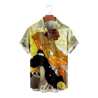 Majica s printom crtani demon Fighter, majica za odrasle, ljetna ulična odjeća s kratkim rukavima, majica s kratkim