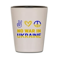 U Ukrajini nema rata, škare podržavaju zastavu-bijelo-crna čaša, jedinstvena i zabavna čaša