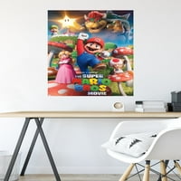 Braća Super Mario. Film - zidni poster ključa kraljevstva gljiva, 22.375 34