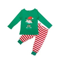 Obiteljska božićna pidžama, prodaja samo za roditelje i djecu, topli Božićni komplet za kućnu odjeću s printom,