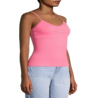 Lastsso Fashion Woman s V-izrezom ljetne majice bluze bez rukava Kauzalna pruga za tiskanje vrhova slatka plus