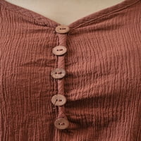 Charella Women Summer Personalizirani čvrsti remen s gumbom uski džep Modesna suknja s patentnim zatvaračem bijela,
