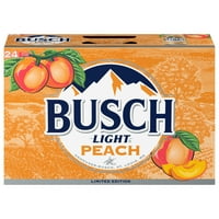 Busch Light breskva piva 24, fl oz limenke, domaće, 4,1% ABV
