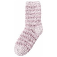 Ženske zimske tople čarape srednje duljine podstavljene čarape za ležerne čarape