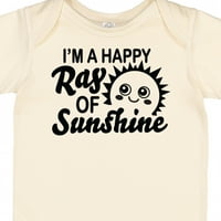 Ja sam sretna zraka sunca s darom bodi odijela za dječaka ili djevojčicu