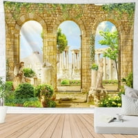 Zodannijeva tapiserija, Psihodelični zidni dekor, poplun s pejzažnim printom, fantastični Trippie pokrivač, stil