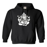 ODRASLA Ganesh Lord Ganesha hinduistička majica s kapuljačom