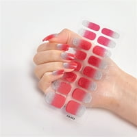Trake polu-očvrslih gel naljepnica za nokte zahtijevaju UV lampu gel oblozi