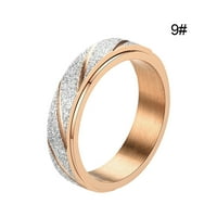 Uzorak za uklanjanje dekompresije uzorak legura umetnuti rinestone ženski prsten Popularni izvrsni prsten Jednostavan
