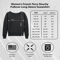 Kikiriki-ha ha Grafiti - ženski lagani francuski frotir pulover