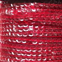 Rubin Red jednokratni ukras Cup Calk Center Center zašiljen prozirni prozirni vid napravljen u SAD-u