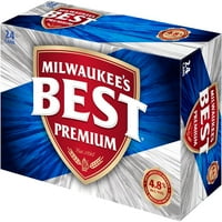 Najbolje premium pivo Milwaukee, American Lager, Pack, FL. oz. Limenke, 4,8% ABV