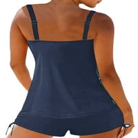 Ženski ljetni komplet kupaćih kostima, podstavljeni topići + kratke hlače, bikini kupaći kostim, Brazilska odjeća