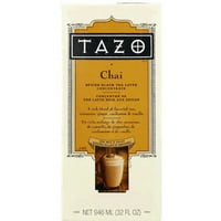 Tazo chai začinjen koncentrat latte crnog čaja, fl oz