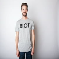 Riot majica Smiješne košulje za muškarce Nacionalne novitete sarkastične odrasle majice humor grafičke majice