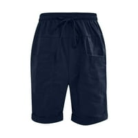 Muškarci kratke hlače proljetno ljeto Sve čvrste boje pamuka moda labava plaža muške odjeće kratke hlače