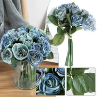 Wendunide dekor za dom plavo umjetno cvijeće umjetno cvijeće za vjenčanje kućni ured za zabavu hotelsko dvorište