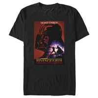Muška majica iz Ratova zvijezda: Povratak Jedija iz Sjedinjenih Država, Crna, velika