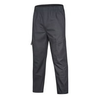 Muške teretne hlače a-line, Ležerne hlače s elastičnim strukom, sportske hlače za trčanje, vanjske planinarske
