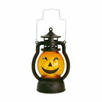 Osobna lampica za ulje za Noć vještica s bundevom lubanjom LED Prijenosni lampion s bundevom lubanjom poni rekviziti