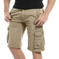 Muške sportske hlače muške Vintage pamučne teretne kratke hlače ljetne sportske kratke hlače za slobodno vrijeme