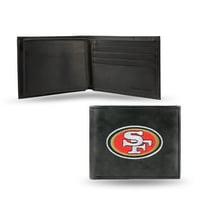 Rico Industries Football San Francisco vezeni novčanik originalne kože 3,25 4,25 - Slim