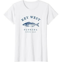 Ki-Zapadna Florida Vintage ribarska bijela majica ležerna muška majica kratkih rukava