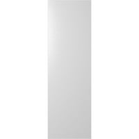 Ekena Millwork 12 W 46 H TRUE FIT PVC Horizontalni sloj uokviren modernim stilom Fiksni nosač, nedovršeni