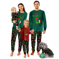 Stripes mališani božićna pidžama organski pamučni jammies home xmas pjs podudarni setovi za odrasle, veliko dijete,