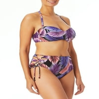 Sandflower ženski topli palmistični kupaći kostim visokog struka