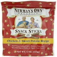 Newmanov vlastiti zalogaj zalijepi pileći i slatki krumpir recept za suhe pseće poslastice, oz