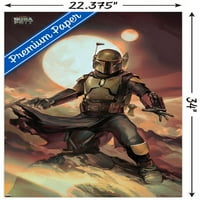 Ratovi zvijezda: knjiga Bobe Fetta - plakat Bobe na Tatooineu, 22.375 34